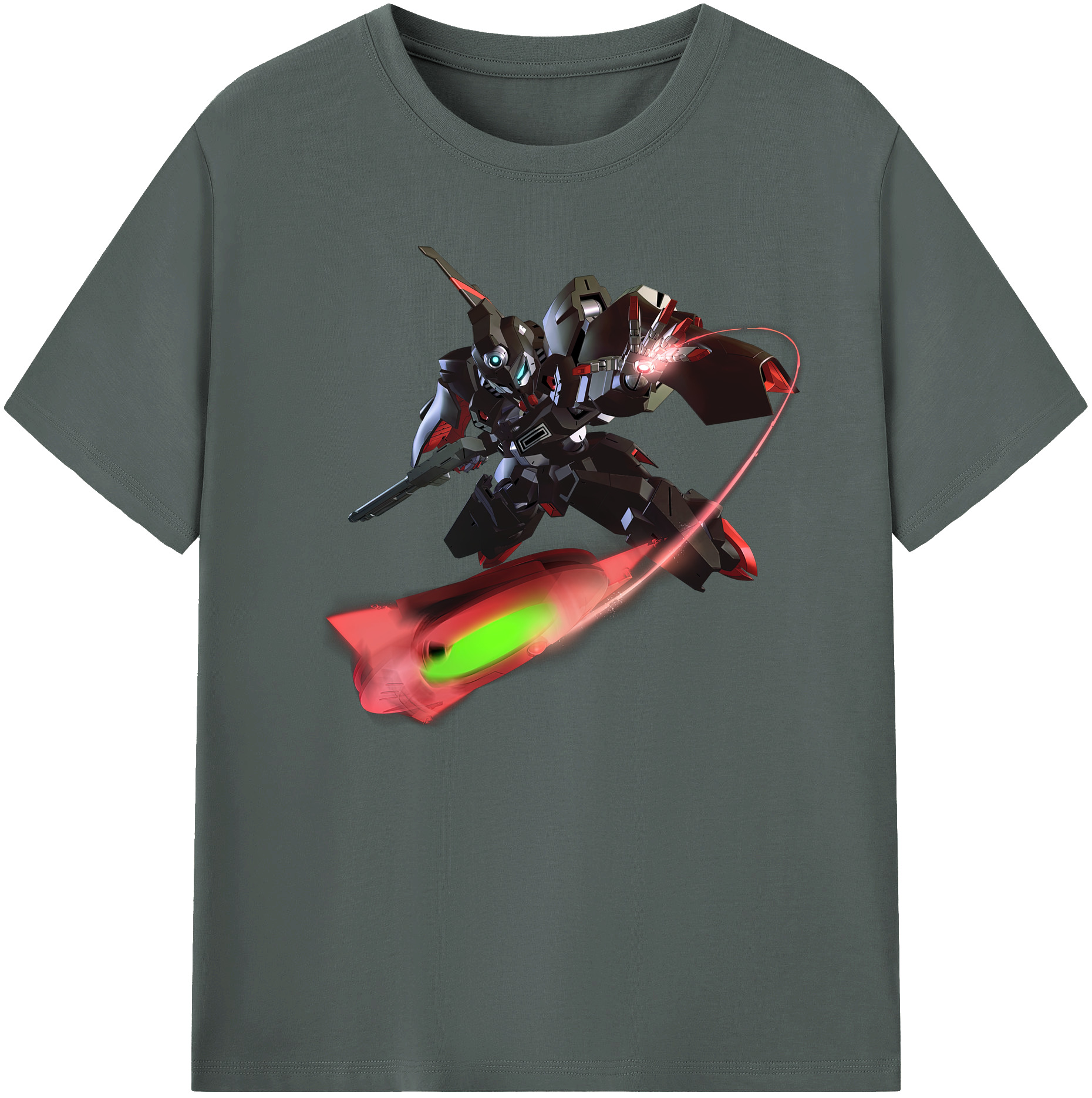 （画像用） 機動戦士ガンダム Mobile Suit Gundam 綿100％ メンズ半袖Tシャツ｜肌触りやわらか＆通気性